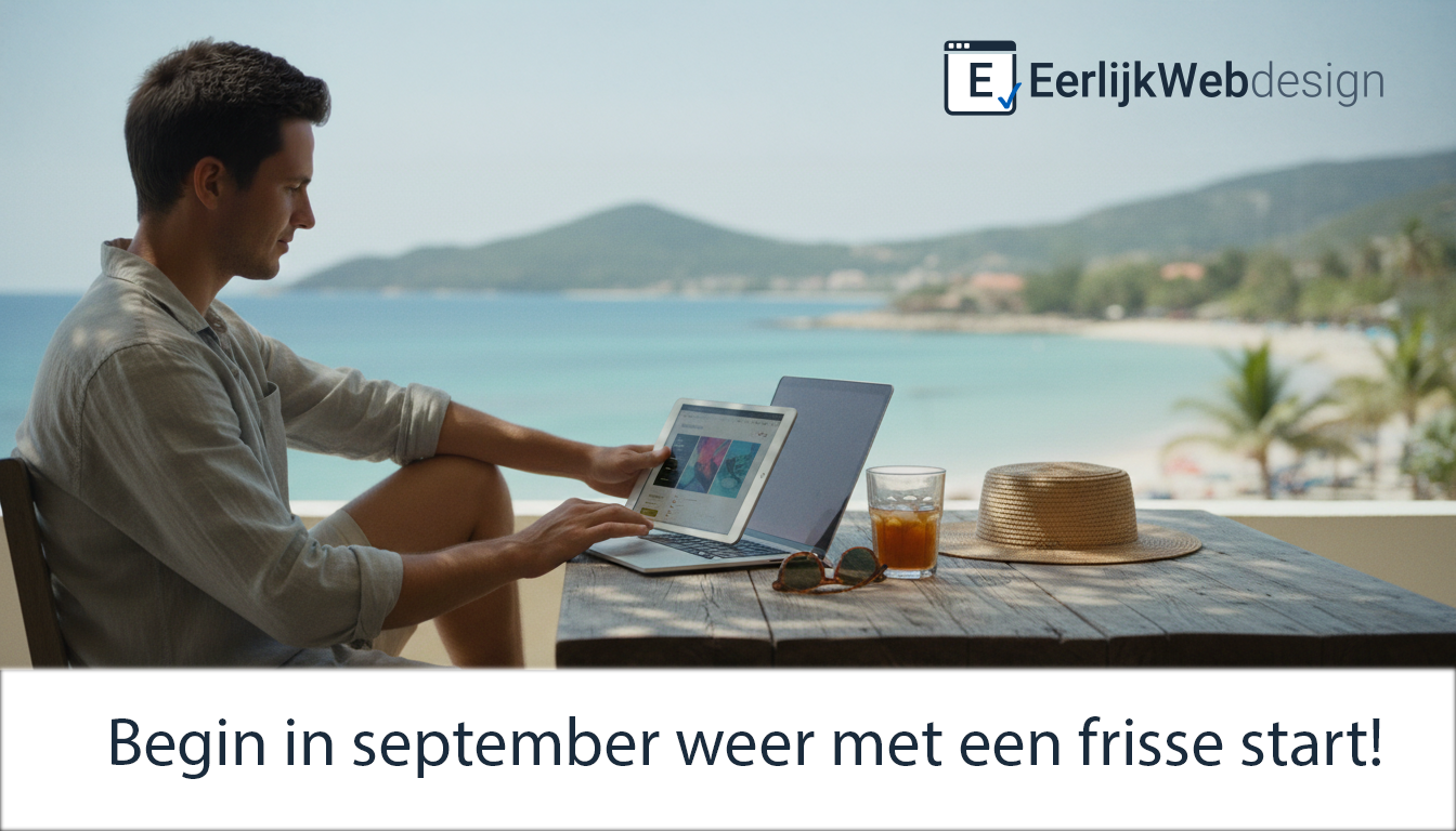 Vakantietijd: het perfecte moment om je website een onderhoudsbeurt te geven - website onderhoud vakantie